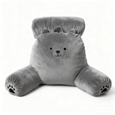 PZT Reading Pillow Plus close-up of crystal-velvet fabric showing plush texture and comfort