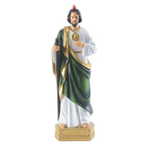 QIANLING Saint Jude statue front view for devotional home prayer and elegant display.