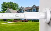 QINGYUN extra long tension rod demonstrates quick drill-free installation