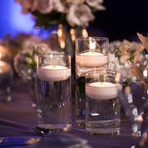 QQFCTOO water-activated floating candle on water creates pool ambiance