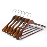 Quality Hangers luxury wide-shoulder wooden hanger for jackets and dresses
