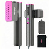 Quuejenl travel-steamer-compact-design shows a compact form for easy packing.