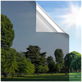 Rabbitgoo window privacy film heat-control keeps living room cooler