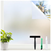 Rabbitgoo window privacy film kit shields privacy while letting natural light through