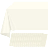 Ragnhild beige tablecloth 54x108 for rectangle tables, quick cleanup