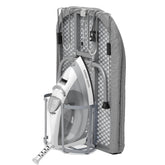 RAINHOL small ironing board assembled for compact spaces and easy setup.