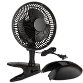 RamPro portable desk fan 6 inch for silent personal cooling at work