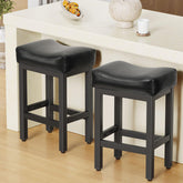 Raynesys counter-height bar stools saddle seat ergonomic comfort for daily dining and conversation.