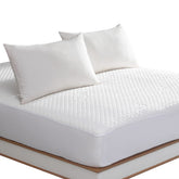 Reaks queen size waterproof mattress protector with deep pocket keeps mattress cool thanks to bamboo rayon cooling