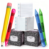 Realspring balloon boxes 4-pack provide bold classroom decor for celebrations.