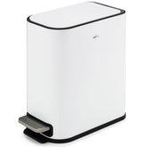Red Factor Slim Small 1.3 gal front view, space-saving design for tight spaces
