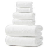 REDKISS Ultra-Soft 6-Piece Towel Set bath sheets showcasing plush softness and quick-dry performance.