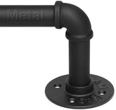 Refrze curtain rod with wrap-around ends blocks side light for privacy.
