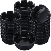 Reginary ashtrays bulk round design, outdoor-friendly and durable for daily use.