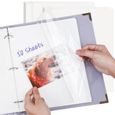 Remowith refill pages 9x11 cover demonstrating binder compatibility for easy organization.