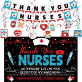 Renbuzhu nurses week decorations set, packaging on display for easy setup