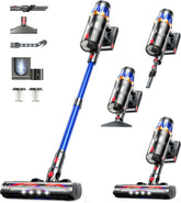 RENDOW cordless vacuum with strong suction for deep cleaning on hard floors
