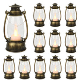 Reperla mini lantern Halloween decor set with vintage charm for festive tables