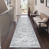 Restydon Rug Runner soft low-pile closeup for a cozy hallway underfoot.