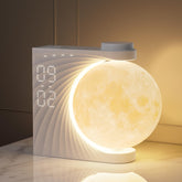 RETEYUNG Sunrise alarm clock front view shows clear time display and soft glow for easy night reading