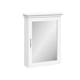 RiverRidge Somerset wall cabinet with mirror; easy assembly and generous storage.