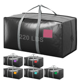 RMOHRO 6-pack moving bags with full-open side zipper for effortless loading and unloading