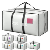 RMOHRO 6-pack moving bags with full-open side zipper for easy loading