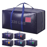 RMOHRO 6-pack moving bags with full-open side zipper for easy loading and access