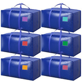 RMOHRO 6-pack moving bags with full-open side zipper for easy loading
