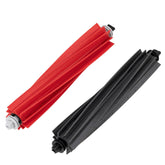 Roborock dual main brush with dual rollers improves pet hair pickup on S8 series.