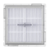 Roborock washable filter for Q10 series close-up, durable material shown.