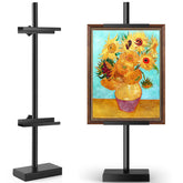 Rofio adjustable-tabletop easel displays frames up to 28.5 inches.