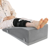 ROYALAY leg elevation pillow with adjustable height supports knee recovery after surgery.
