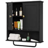RRX over-toilet cabinet front view shows space-saving design with white finish