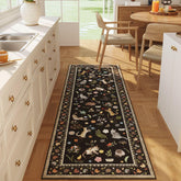 Rugcomf Runner in kitchen with non-slip backing for secure footing and mess containment.