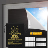 RUseeN blackout shades packaged for travel and quick setup.