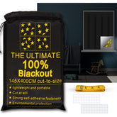 RUseeN portable blackout shades packaging shown for easy travel.