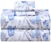 RUVANTI 100% cotton king sheets offer breathable, crisp comfort.