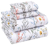 RUVANTI percale flat sheet shows crisp weave for cool sleep