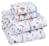 RUVANTI Fern Class flat sheet with crisp percale texture for cool, breathable sleep.