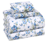 RUVANTI Paislyona percale sheets, king 4-piece set, crisp and breathable.