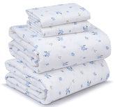 RUVANTI percale king flat sheet shows crisp, breathable texture for cool sleep