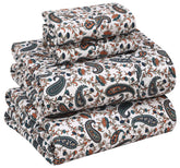 RUVANTI percale queen flat sheet with crisp breathable finish for cool all-night comfort