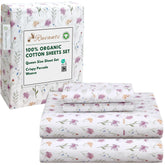 RUVANTI 100% organic cotton sheets with peach-finish for smooth nightly comfort.