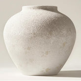 RyddeligHome Arina Vase 11-inch with earthy texture, ideal as an elegant table centerpiece