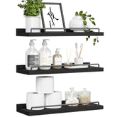 Ryofobetto floating shelves wall decor set enhances organization and style.
