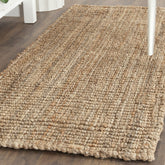 SAFAVIEH Natural Fiber Runner rug with handwoven jute texture for durable, earthy hallway decor.