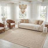 SAFAVIEH NF143C marble-beige sisal rug border highlights natural texture and a polished edge.