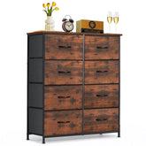 SageNest 8-drawer dresser front view for organized bedroom storage.