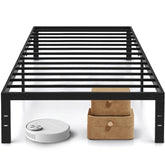 SageNest twin bed frame in metal with easy assembly and solid support.